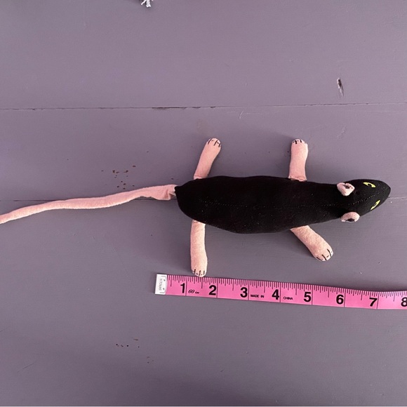 (2) RATS, RAPTOR, INDOMINUS REX, and Baby BIRD Handmade CUSTOM Adorable PLUSHIES - Picture 12 of 16